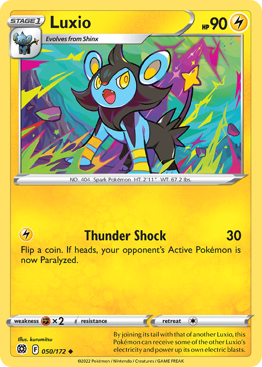 Luxio 050/172 Uncommon Brilliant Stars NM/LP