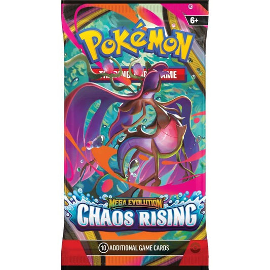 Pokemon TCG: Mega Evolution Chaos Rising Booster Pack