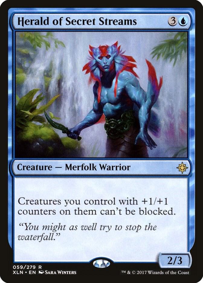 Herald of Secret Streams 59 Rare Ixalan NM/M