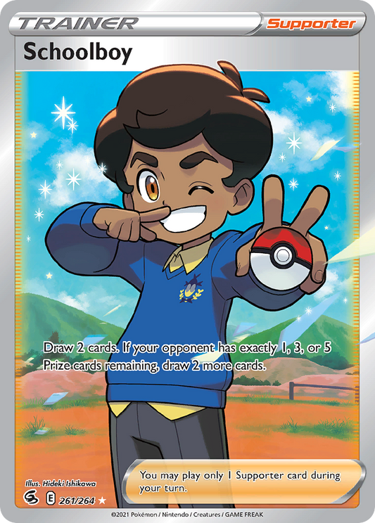 Schoolboy 261/264 Ultra Rare Fusion Strike NM/M