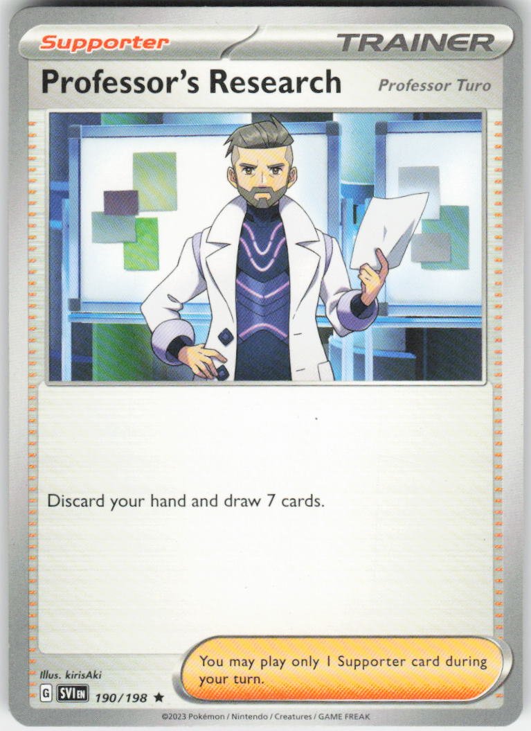 Professor's Research - Promo Deck Exclusives 190/198 NM