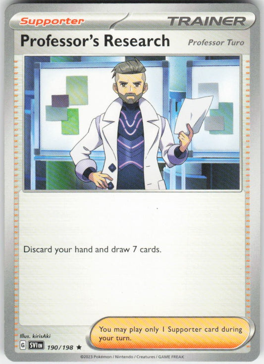 Professor's Research - Promo Deck Exclusives 190/198 NM
