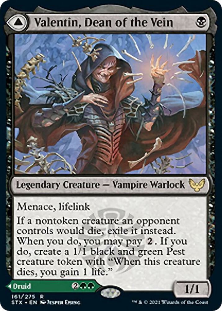 Valentin, Dean of the Vein 161 Rare Strixhaven: School of Mages NM/M
