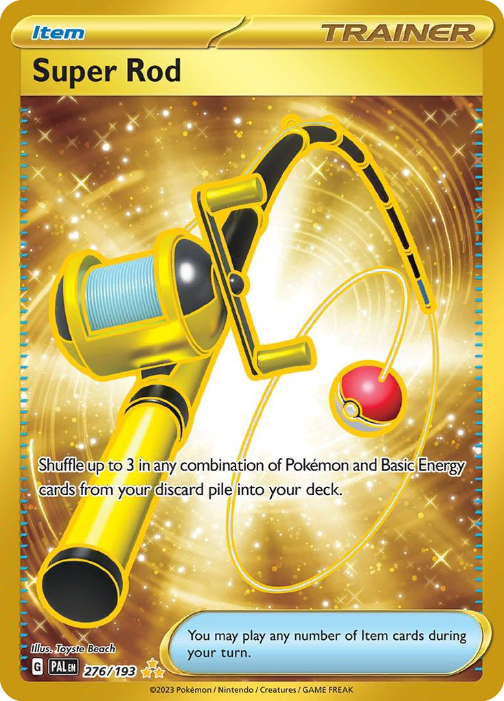 Super Rod 276/193 Hyper Rare Paldea Evolved NM/M