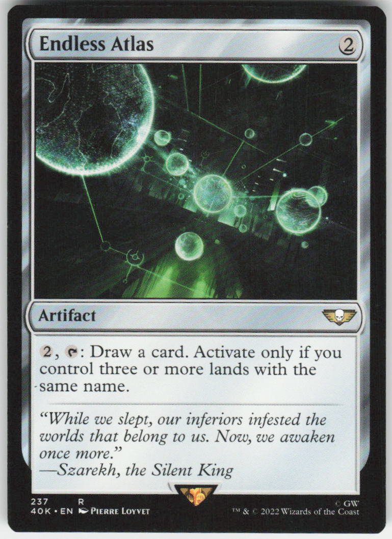 Endless Atlas R Universes Beyond: Warhammer 40,000 237 NM