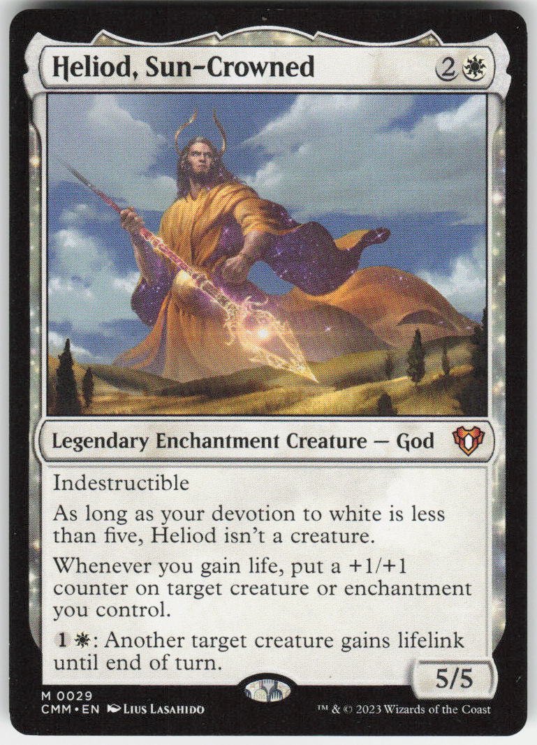 Heliod, Sun-Crowned M Commander Masters 29 NM