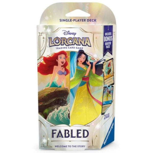 Disney Lorcana TCG | Fabled Starter Deck Amber and Sapphire