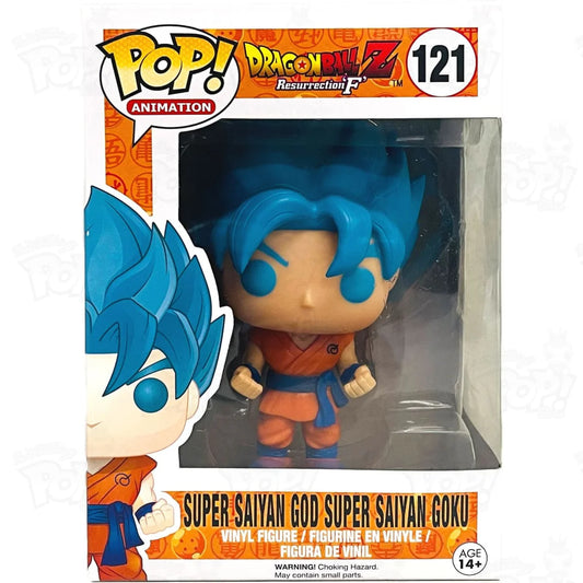 Super Saiyan God Super Saiyan Goku Dragon Ball Z Resurrection F Pop! Vinyl Figure