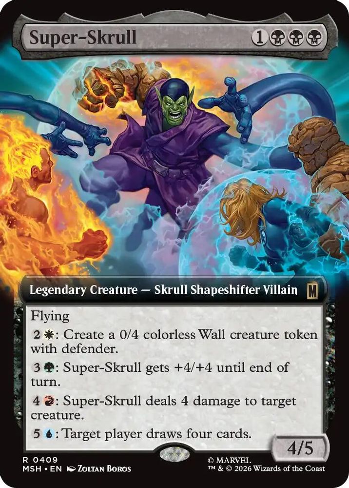 Super-Skrull (Extended Art) 409 Rare Marvel Super Heroes NM/M