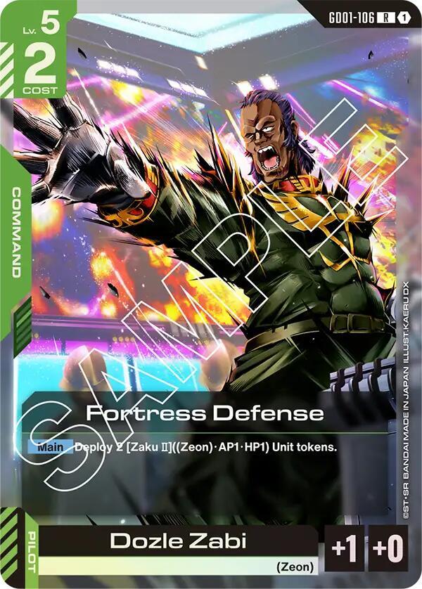 Fortress Defense GD01-106 R Newtype Rising NM/M