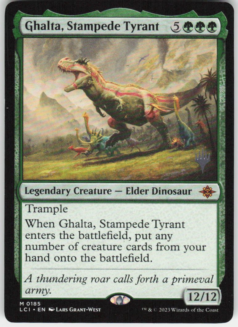 Ghalta, Stampede Tyrant M The Lost Caverns of Ixalan 185 NM