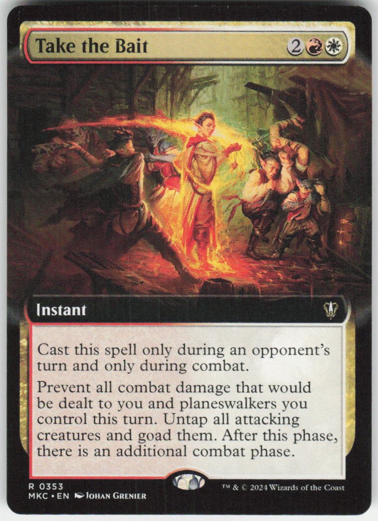 Take the Bait (Extended Art) R Commander: Murders at Karlov Manor 353 NM