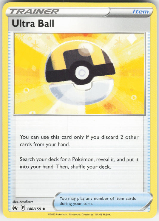 Ultra Ball Uncommon Crown Zenith 146/159 NM