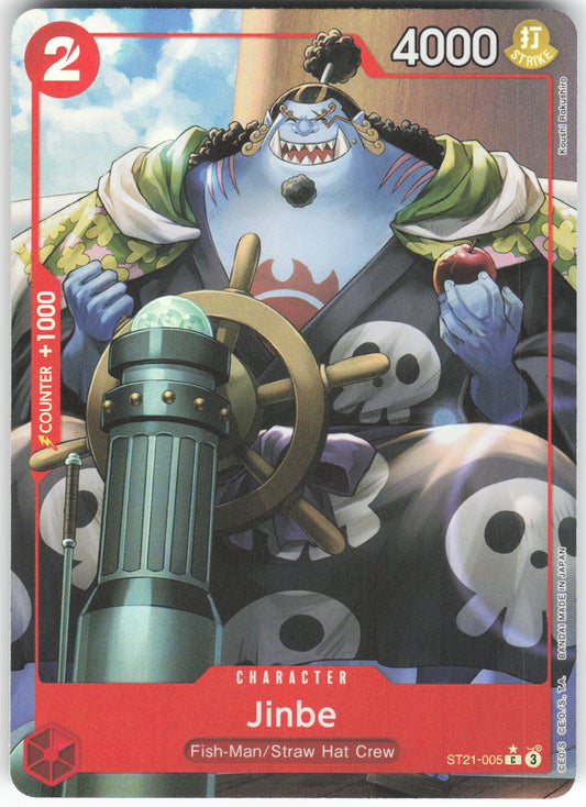 Jinbe (Parallel) C Starter Deck EX: Gear 5 ST21-005 NM
