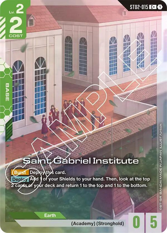 Saint Gabriel Institute (C+) ST02-015 C+ Starter Deck 02: Wings of Advance NM/M