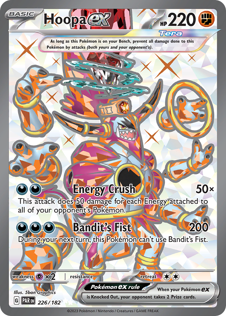 Hoopa ex 226/182 Ultra Rare Paradox Rift NM/M