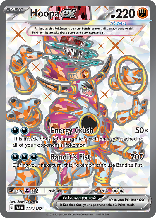 Hoopa ex 226/182 Ultra Rare Paradox Rift NM/M