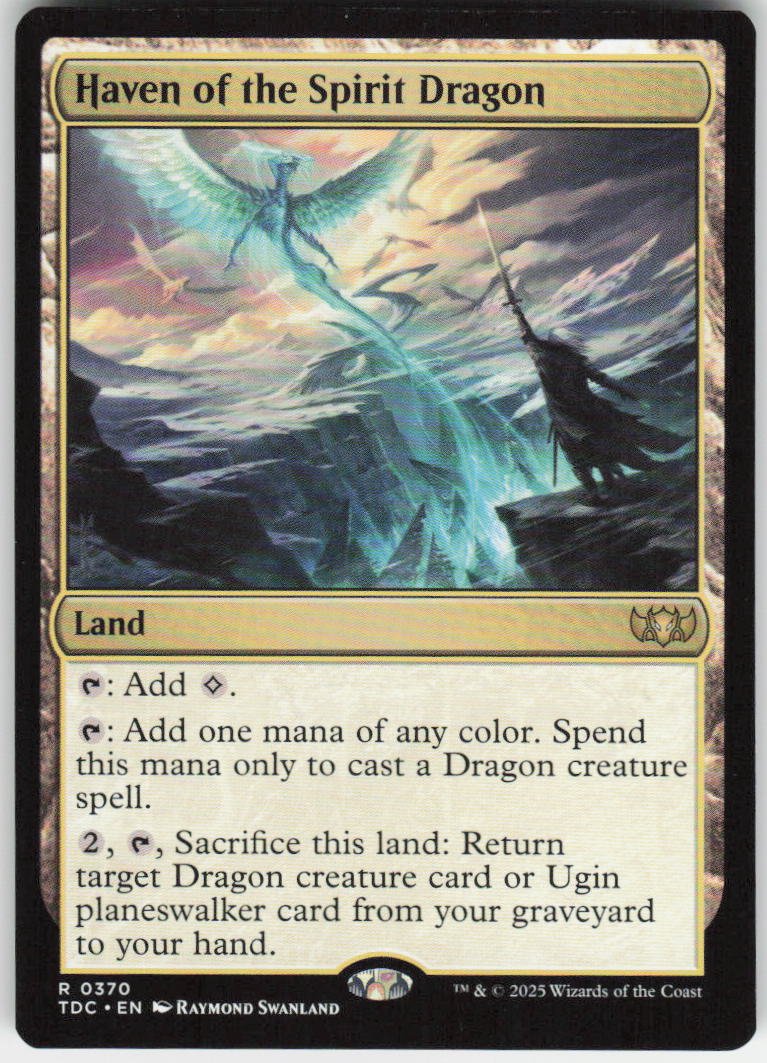 Haven of the Spirit Dragon R Commander: Tarkir: Dragonstorm 370 NM