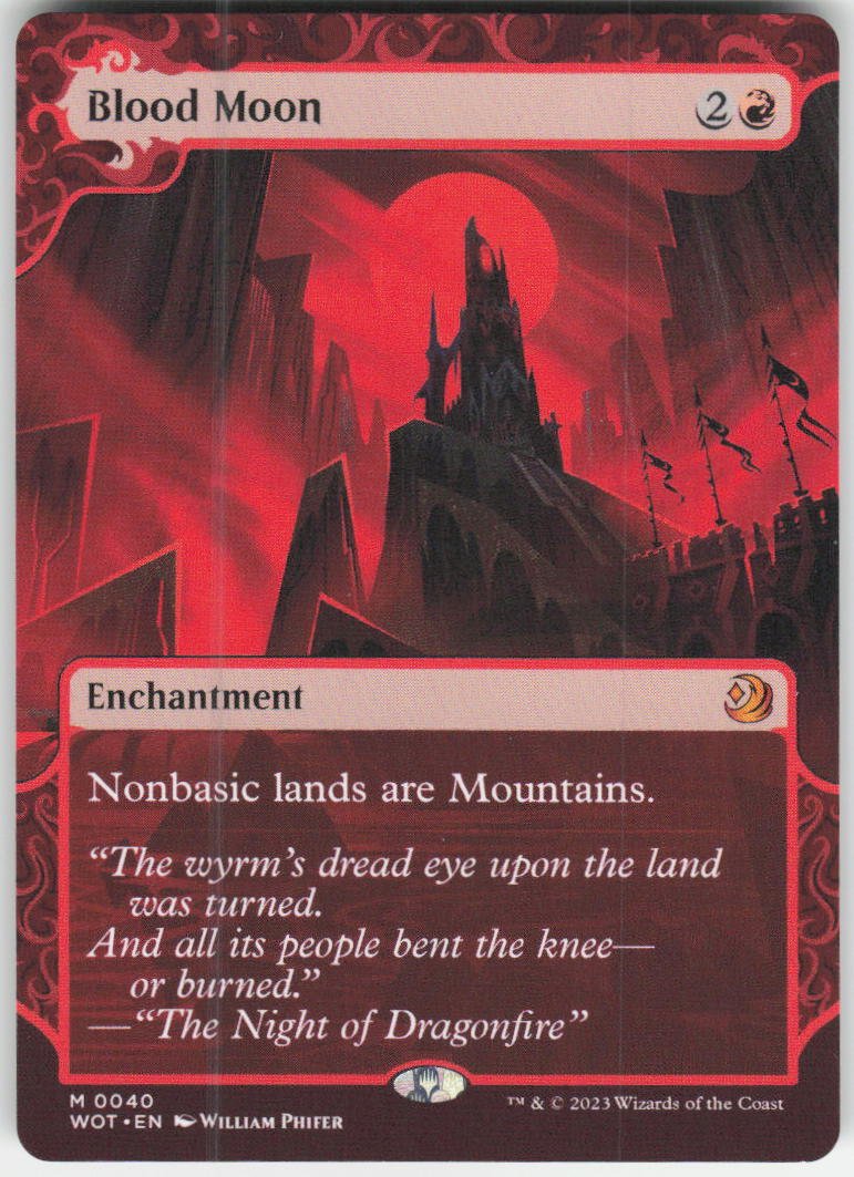 Blood Moon M Wilds of Eldraine: Enchanting Tales 40 NM