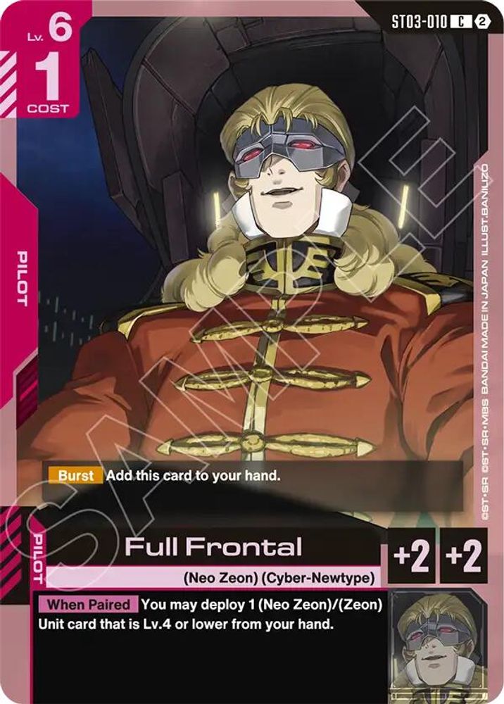 Full Frontal ST03-010 C Deck Build Box Freedom Ascension NM/M