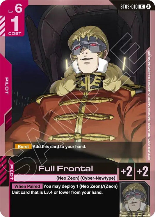 Full Frontal ST03-010 C Deck Build Box Freedom Ascension NM/M