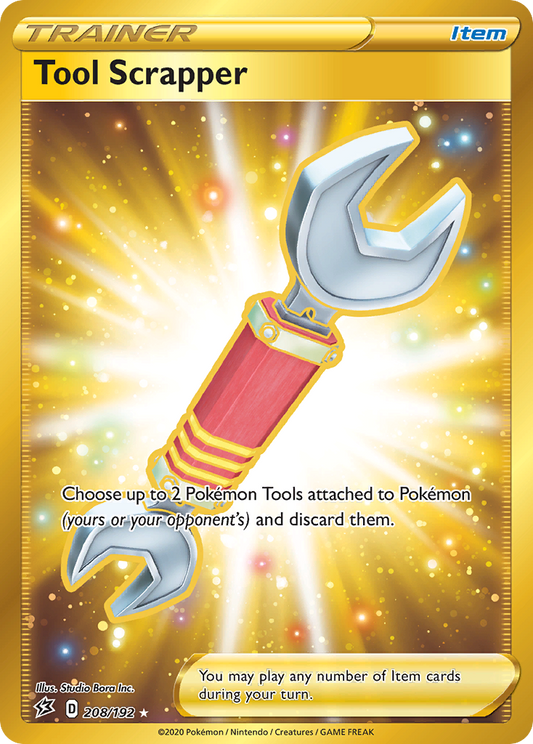 Tool Scrapper 208/192 Secret Rare Rebel Clash NM/M
