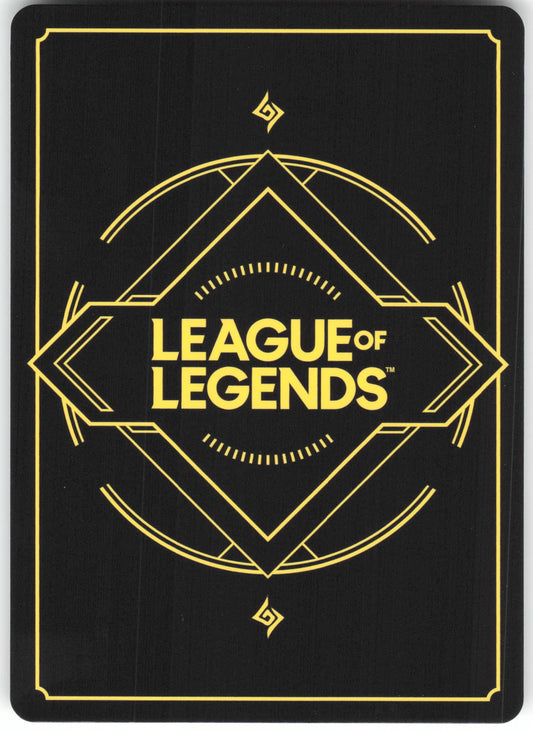 Lee Sin - Blind Monk (Signature) Showcase Origins 304*/298 NM (Back)