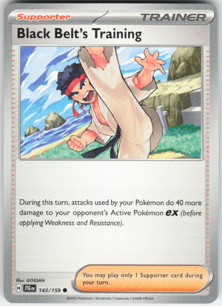 Black Belt's Training - Common SV09: Journey Together 143/159 NM