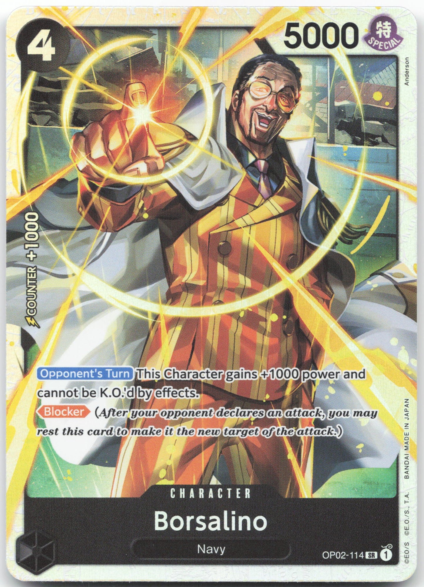 Borsalino SR Paramount War OP02-114 NM