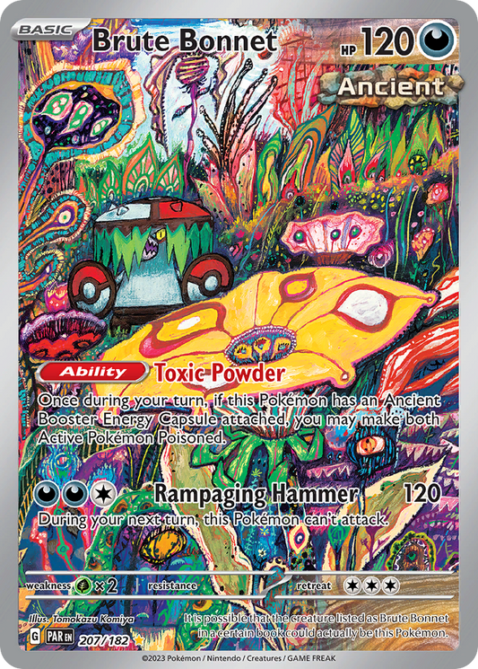 Brute Bonnet 207/182 Illustration Rare Paradox Rift NM/M