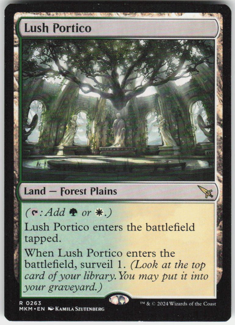 Lush Portico R Murders at Karlov Manor 263 NM