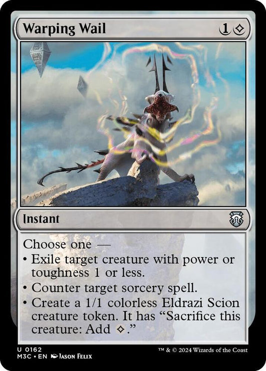Warping Wail 162 Uncommon Commander: Modern Horizons 3 NM/M