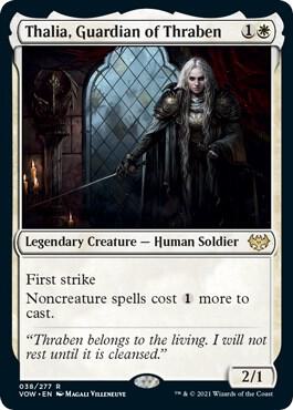 Thalia, Guardian of Thraben 38 Rare Innistrad: Crimson Vow NM/M