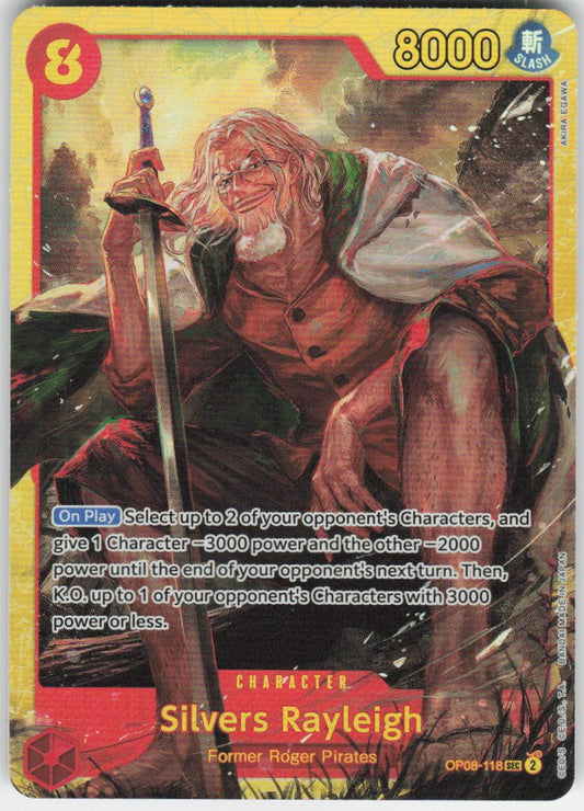 Silvers Rayleigh SEC Two Legends OP08-118 NM