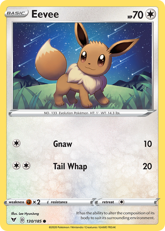 Eevee 130/185 Common Vivid Voltage NM/M