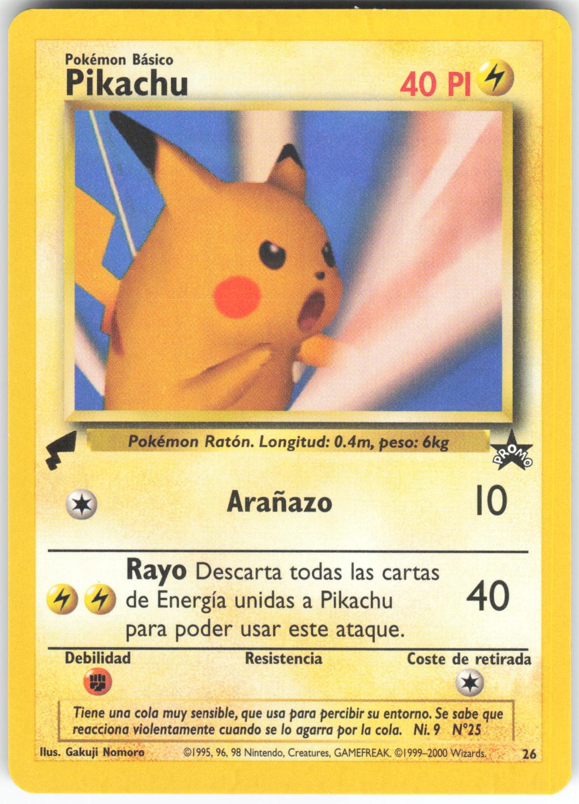 Pikachu (Snap) 4 Promo Pikachu World Collection Promos LP