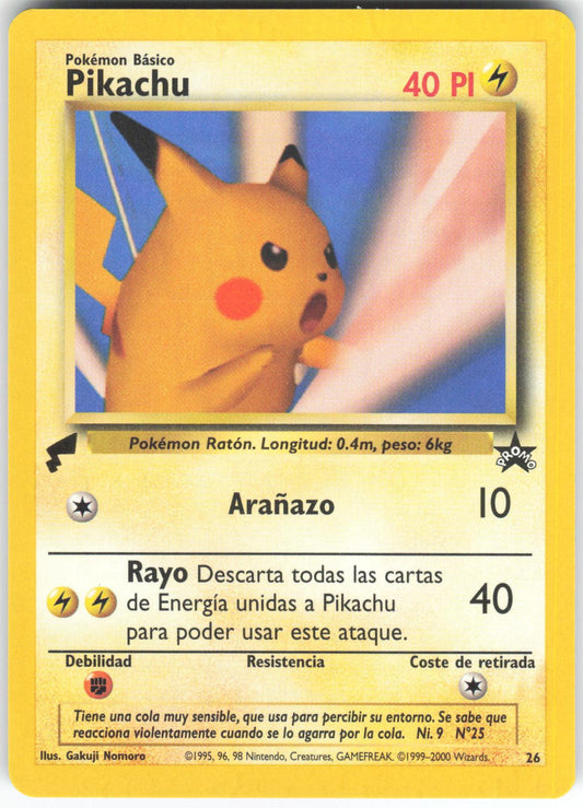 Pikachu (Snap) 4 Promo Pikachu World Collection Promos LP