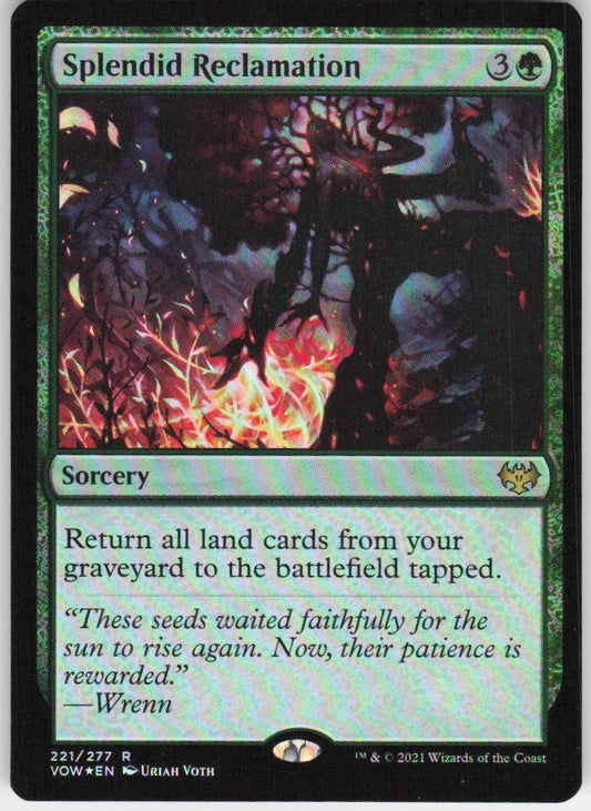 Splendid Reclamation R Innistrad: Crimson Vow 221 NM