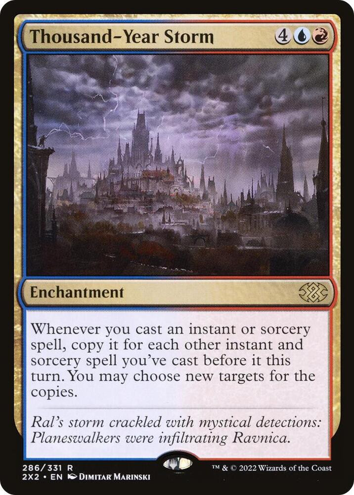 Thousand-Year Storm 286 Rare Double Masters 2022 NM/M