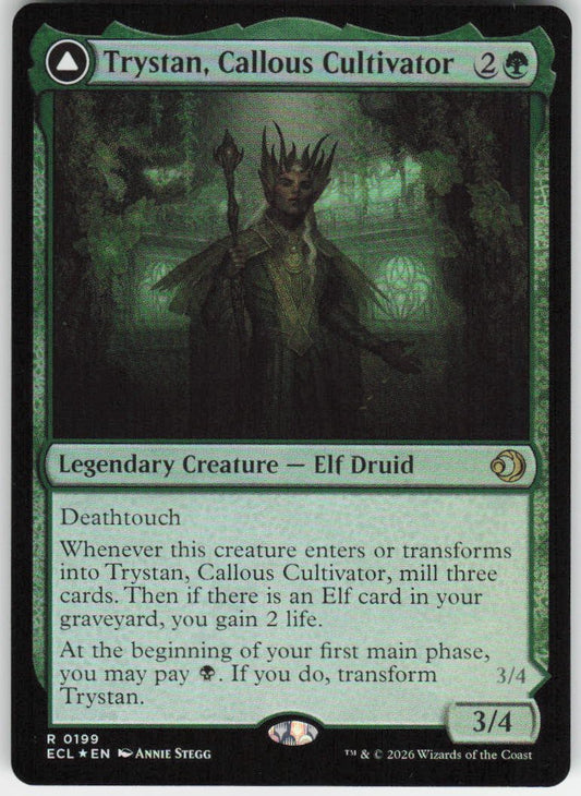 Trystan, Callous Cultivator (Foil) R Lorwyn Eclipsed 199 NM
