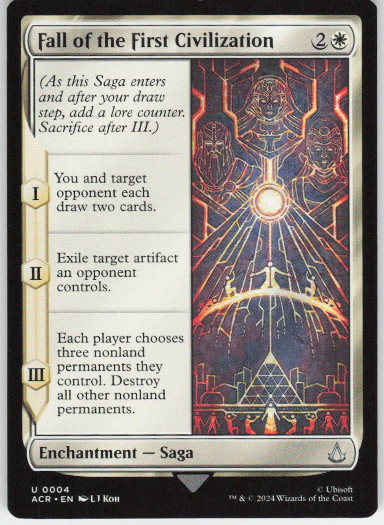 Fall of the First Civilization U Universes Beyond: Assassin's Creed 4 NM