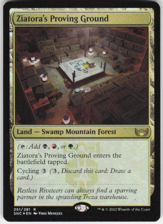 Ziatora's Proving Ground R Streets of New Capenna 261 NM