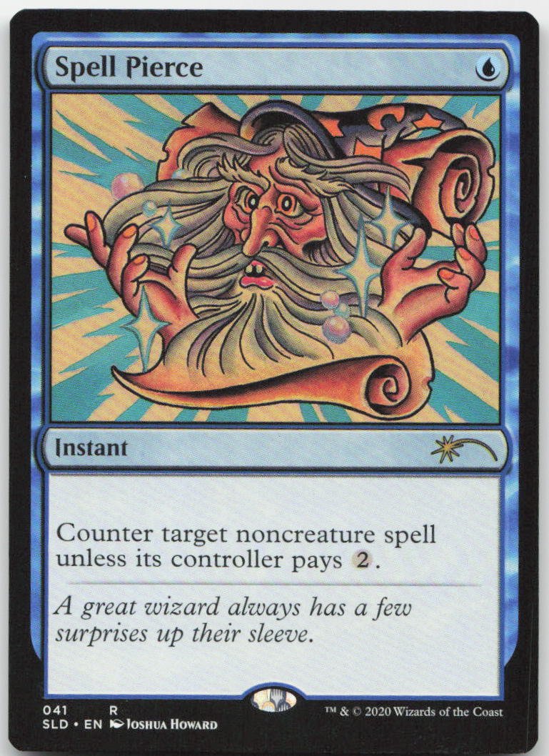 Spell Pierce P Secret Lair Drop Series 41 NM