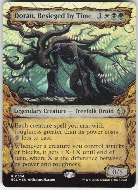 Doran, Besieged by Time (Showcase Foil) R Lorwyn Eclipsed 334 NM