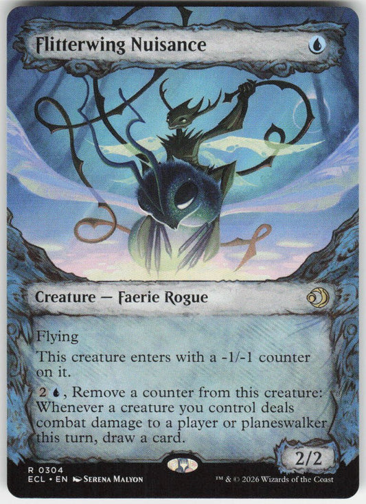 Flitterwing Nuisance (Showcase) R Lorwyn Eclipsed 304 NM