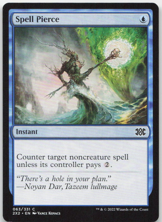 Spell Pierce C Double Masters 2022 63 NM