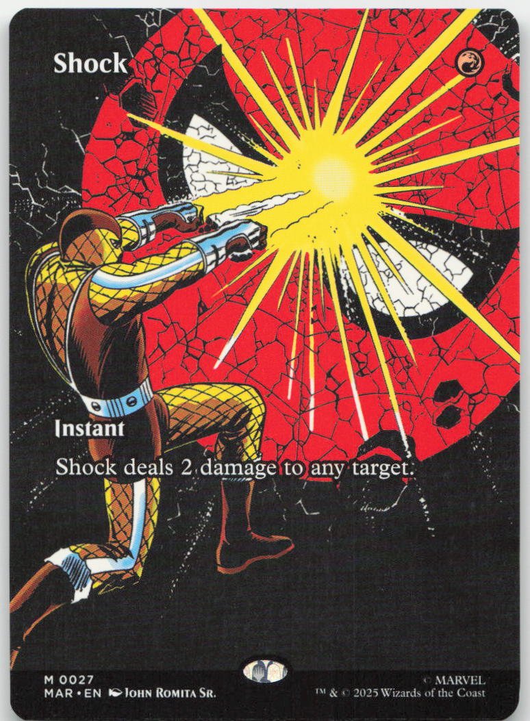 Shock (Borderless) M Marvel Eternal-Legal 27 NM