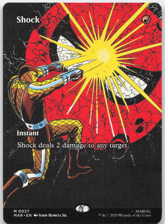 Shock (Borderless) M Marvel Eternal-Legal 27 NM