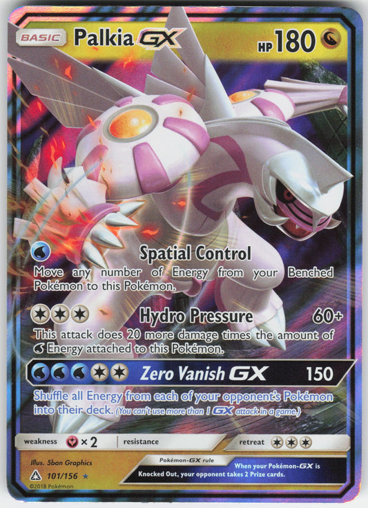 Palkia GX Ultra Rare SM - Ultra Prism 101/156 NM