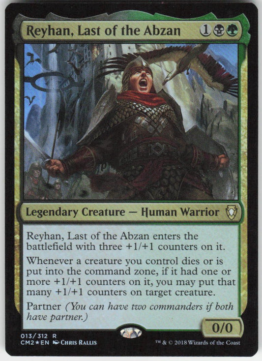 Reyhan, Last of the Abzan R Commander Anthology Volume II 13 NM Foil